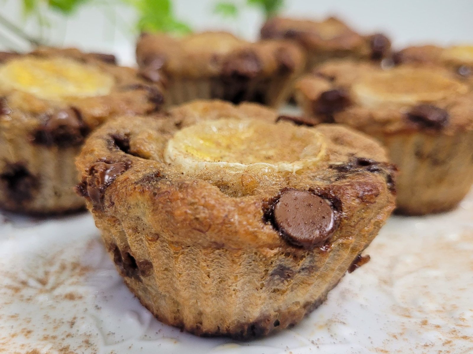 Muffins de Banana com Aveia