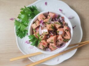 ceviche de salmão