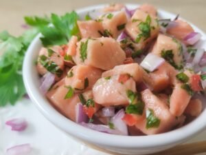 ceviche de salmão