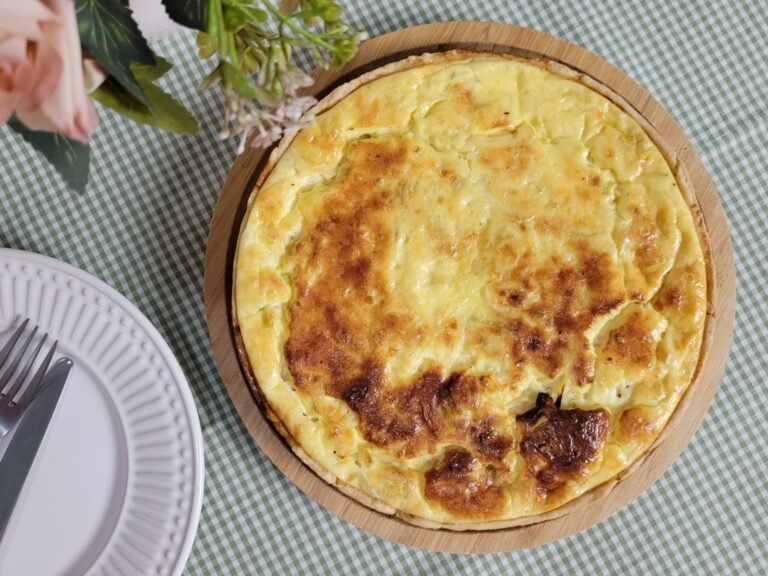 Quiche de Alho-Poró